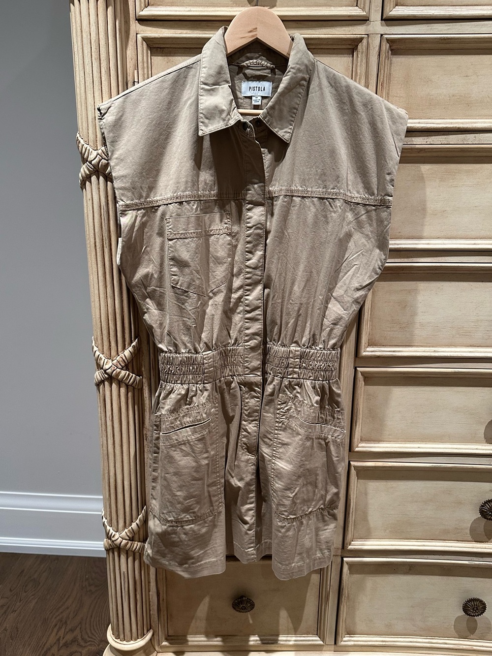 Pistola utility mini dress in excellent condition size medium